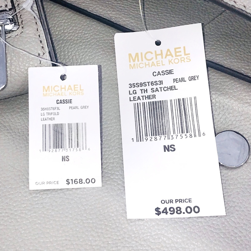 Michael Kors Cassie Large TH Satchel Wallet Set - Picture 8 of 8